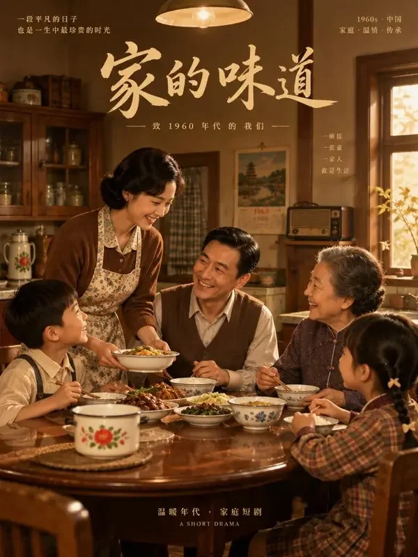 AI在线短剧《六零年代好生活》短剧封面